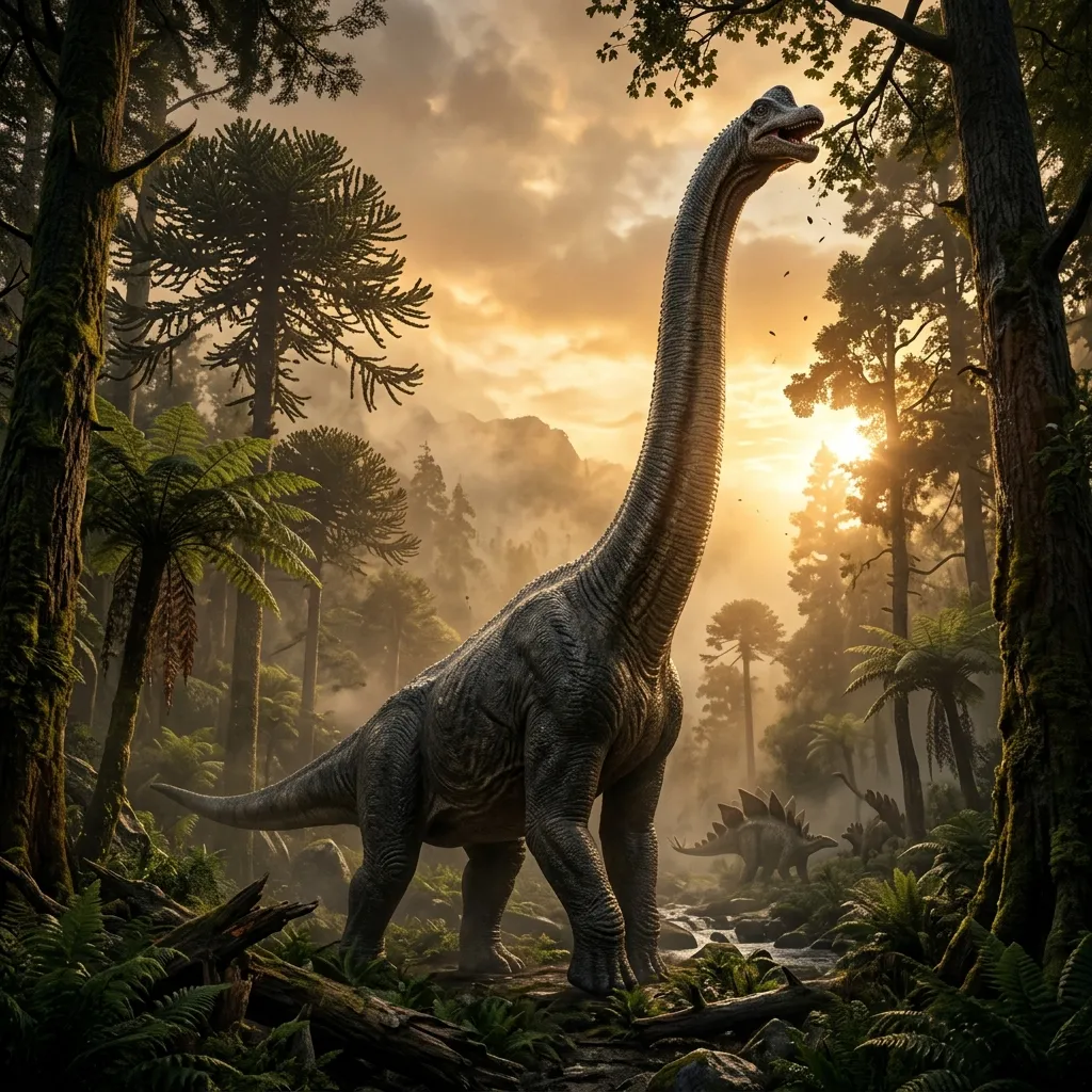 BRACHIOSAURUS - Jurásico Superior