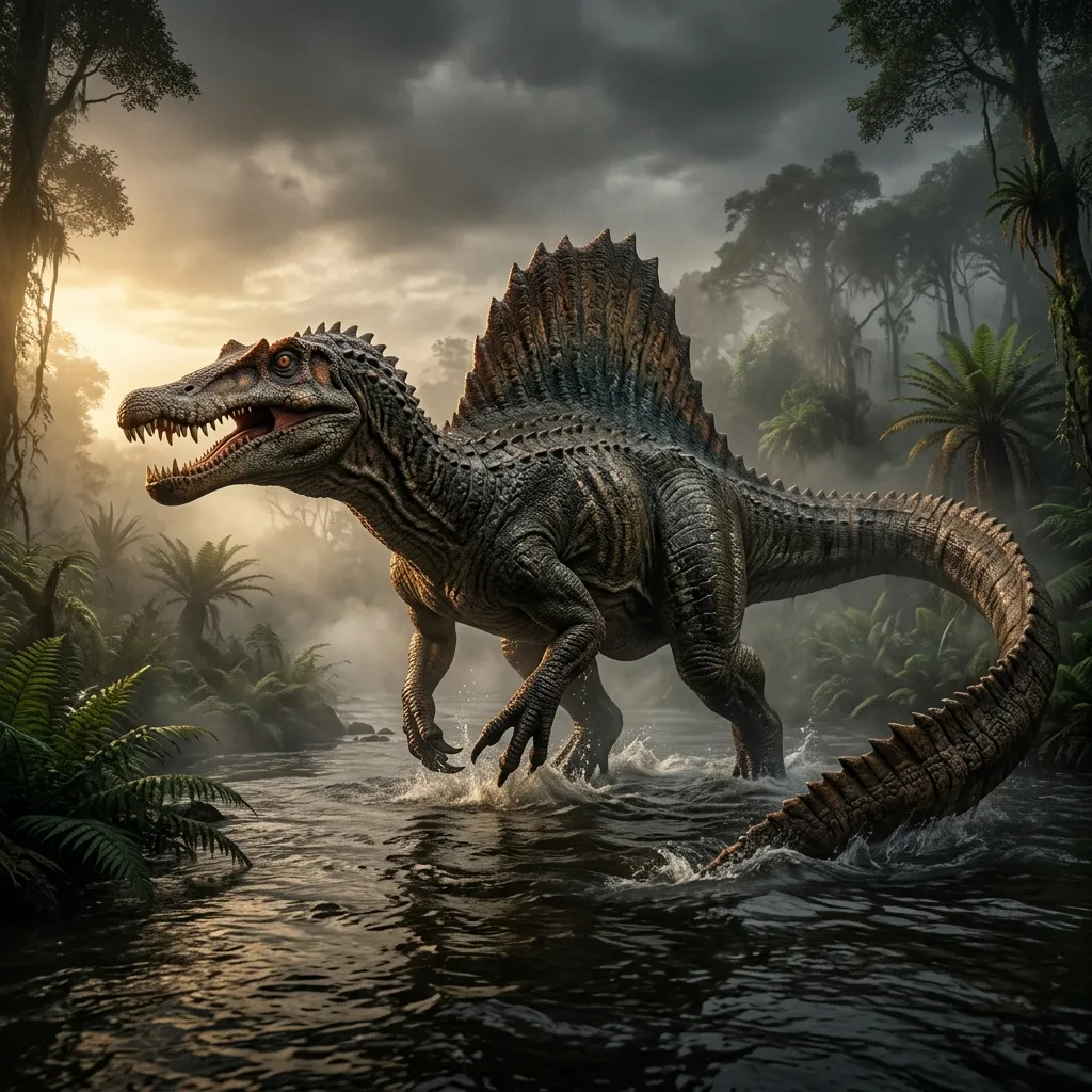SPINOSAURUS - Cretácico Superior