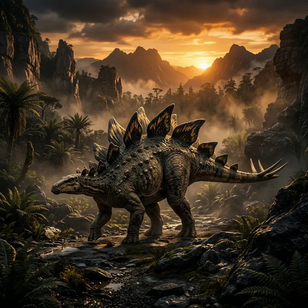 STEGOSAURUS - Jurásico Superior